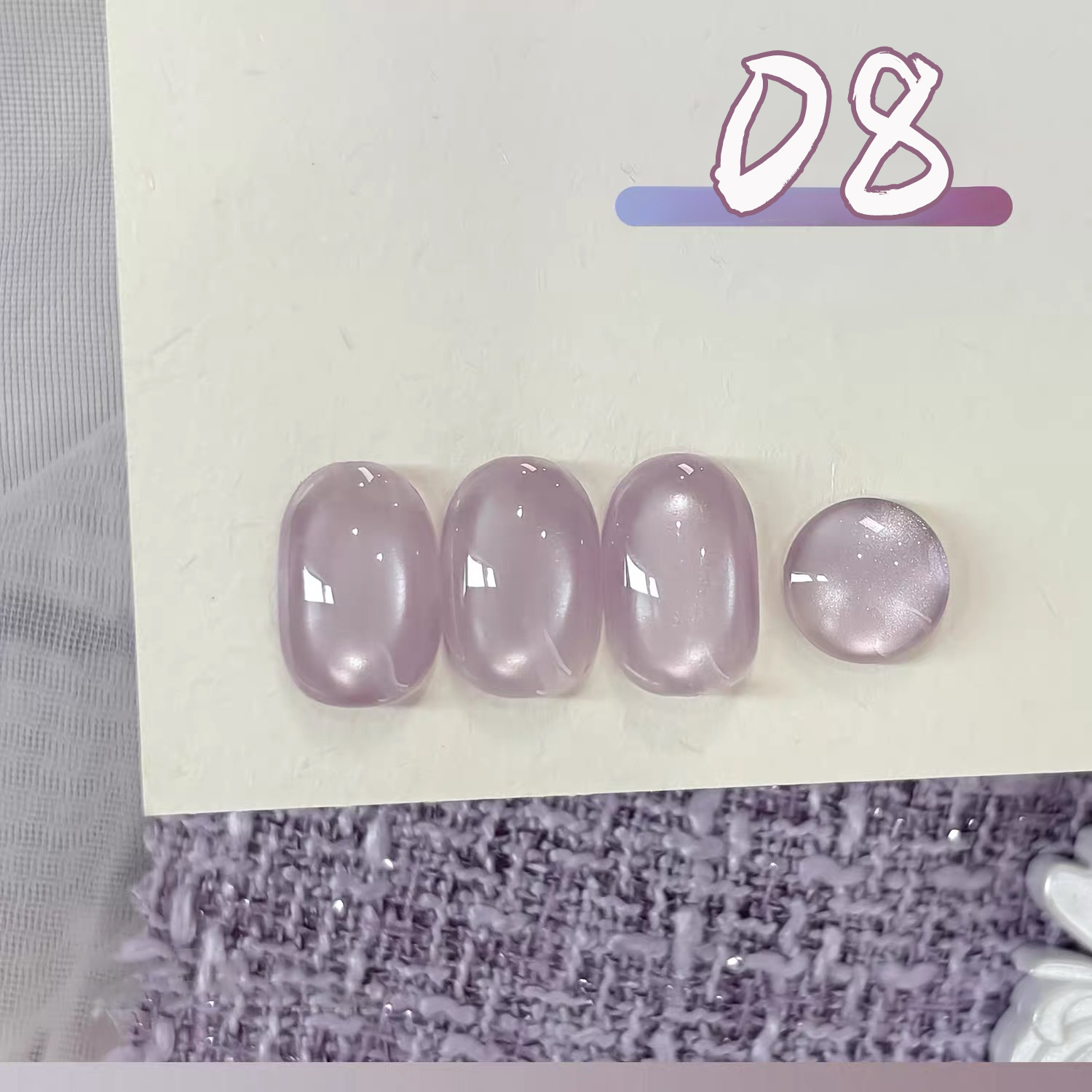 Nail Art Lilac - SHAKA 1 Buah Cat Kuku Gel