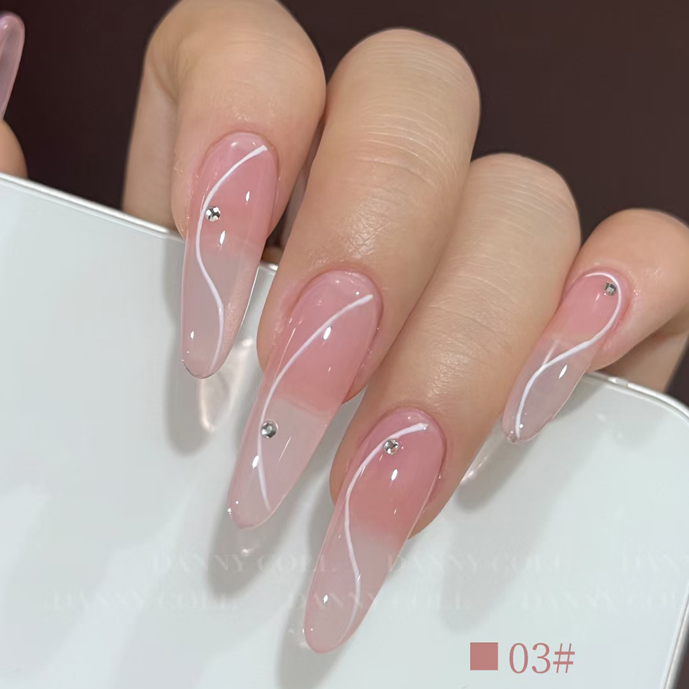 23 buah cat kuku Gel warna tel - Nail Art France ulasan dan harga