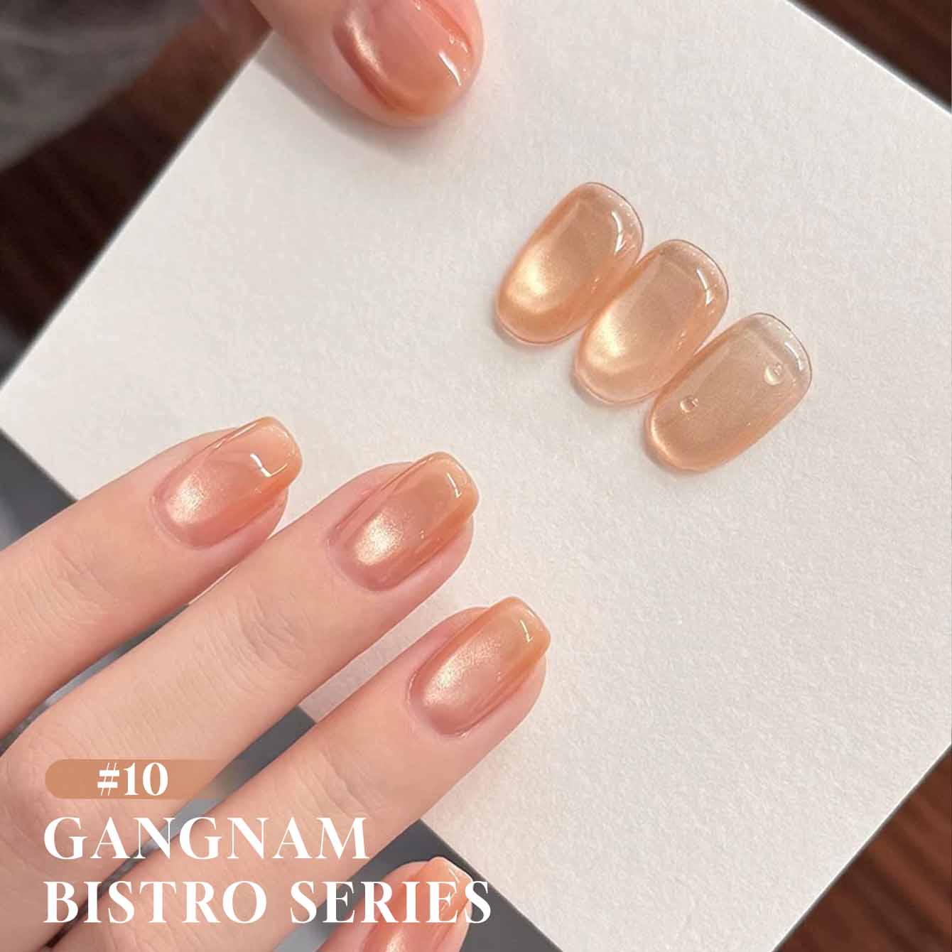 MIANEL 12ML Jiangnan Bistro Ca - Nail Art Pink Cat Eye ulasan dan harga