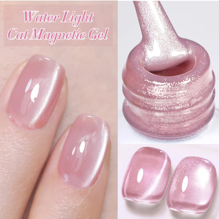 TC 1 Buah Perlengkapan Kuku Se - Nail Art Pink Cat Eye ulasan dan harga