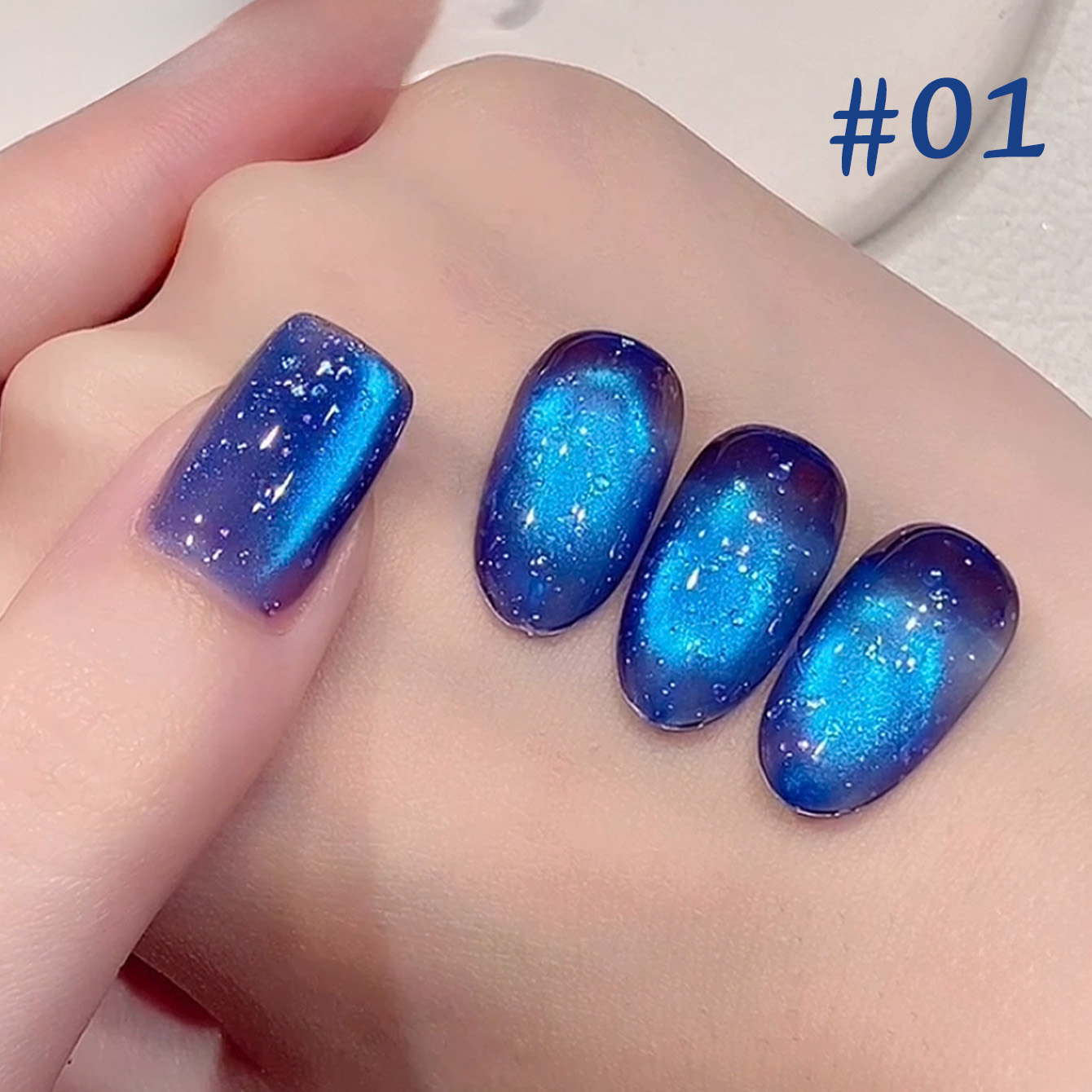 TC 1 Buah Perlengkapan Kuku Se - Nail Art Pink Cat Eye ulasan dan harga