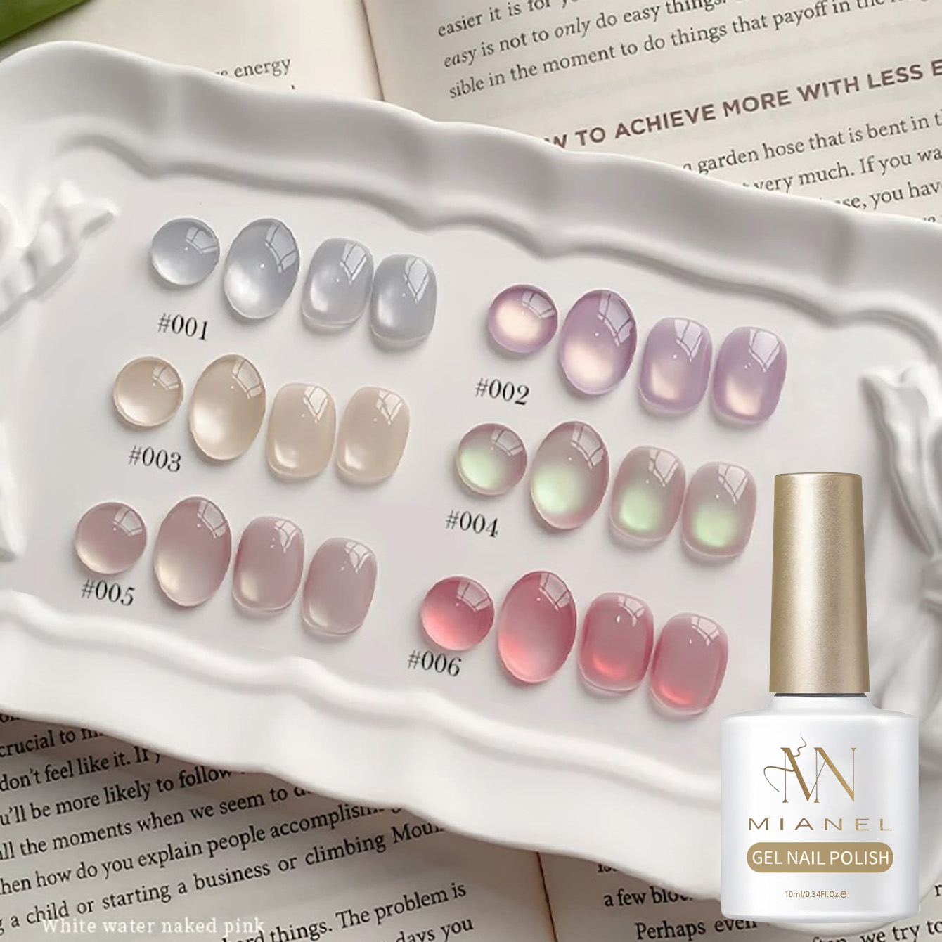 MIANEL 10ML Cat Eye Gel Nail P - Nail Art Pink Cat Eye ulasan dan harga