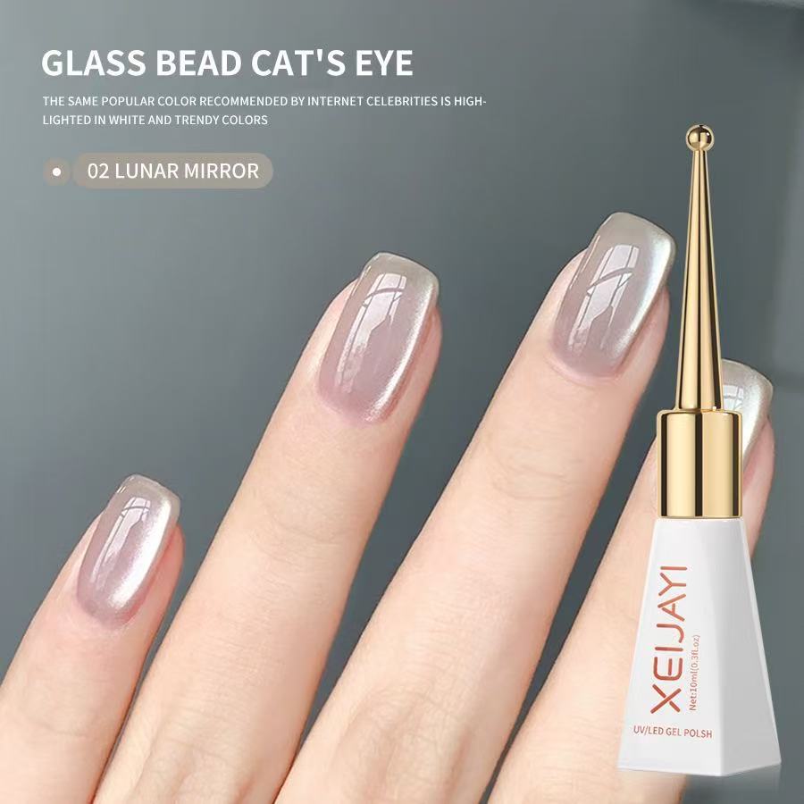 XEIJAYI 10ml Gel Kuku Magnetik - Nail Art Pink Cat Eye ulasan dan harga